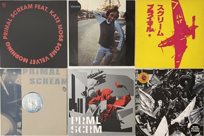 Lot 135 - PRIMAL SCREAM - COLLECTORS' VINYL PACKAGE (LPs/12"/10"/7")