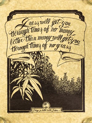 Lot 117 - MARIJUANA - 1970S POSTER COLLECTION.