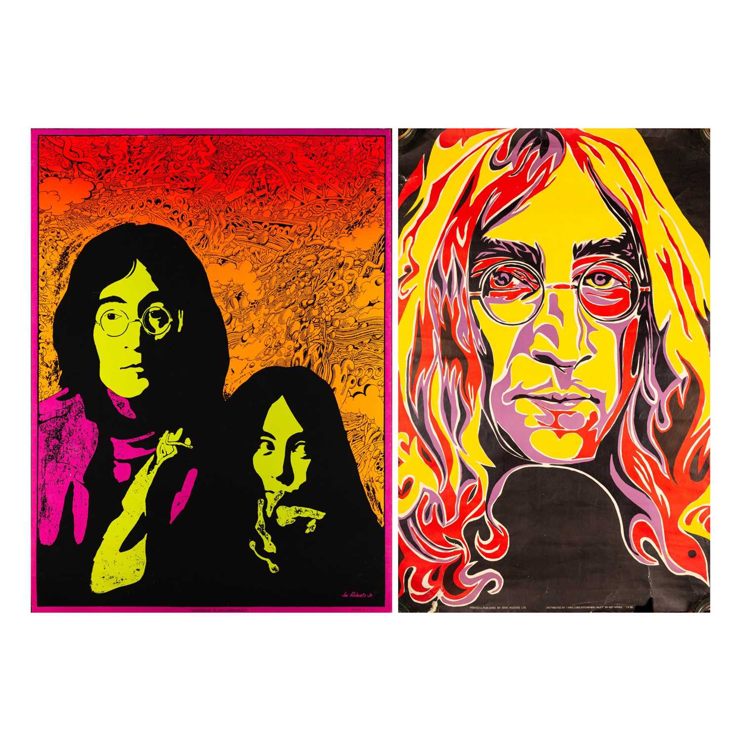 Lot 118 - THE BEATLES - JOHN LENNON / YOKO ONO - PAIR