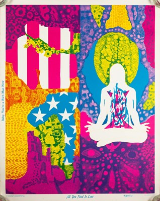 Lot 125 - WEST COAST PSYCHEDELIA - ORIGINAL SAN FRANCISCO POSTER CO POSTERS BY CHATFIELD / JOHN THOMPSON C 1967.