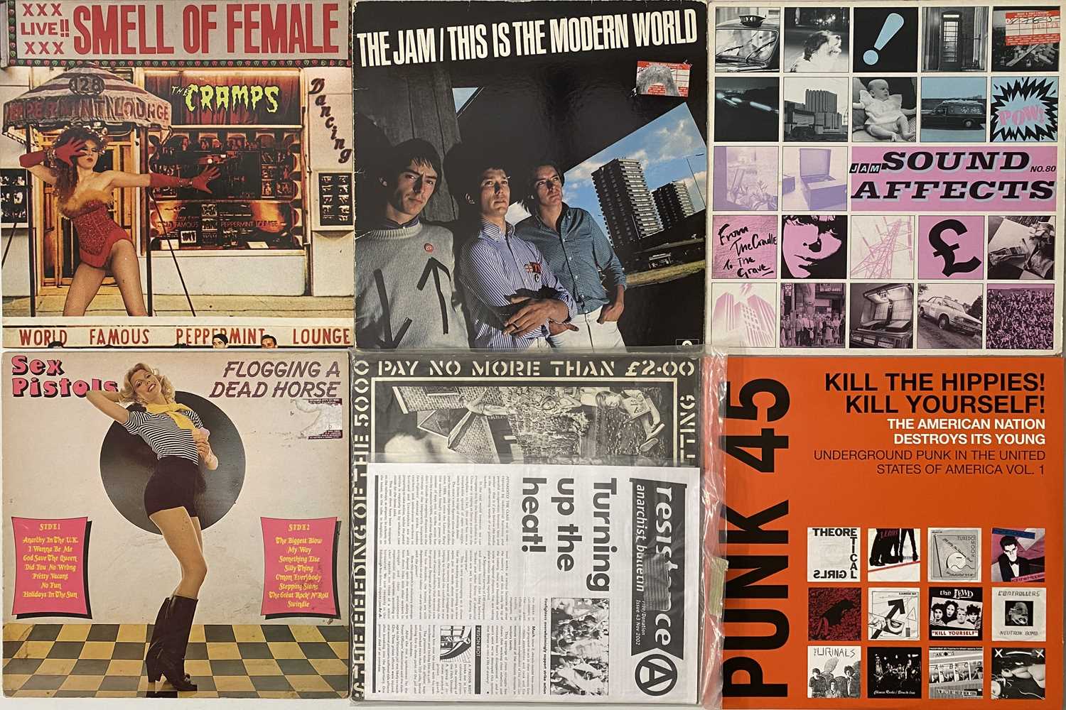 Post Punk Chart Lot 138 - PUNK/ POST PUNK - LP PACK