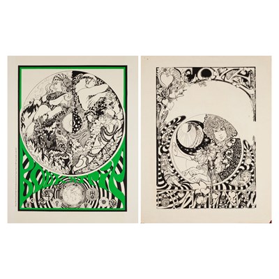 Lot 135 - MARIJKE KOGER / THE FOOL - TWO POSTERS.