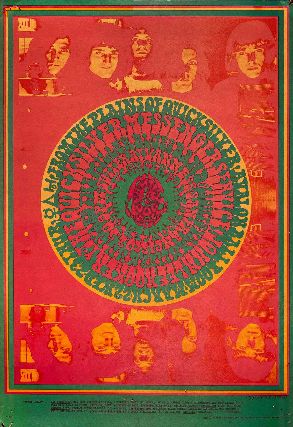Lot 139 - VICTOR MOSCOSO - FD53 - 1967 AVALON BALLROOM POSTER.