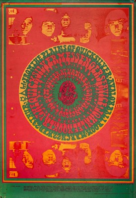 Lot 139 - VICTOR MOSCOSO - FD53 - 1967 AVALON BALLROOM POSTER.