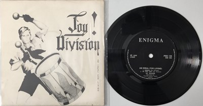 Lot 83 - JOY DIVISION - AN IDEAL FOR LIVING 7" EP (ENIGMA RECORDS 1978 UK ORIGINAL - PSS 139)