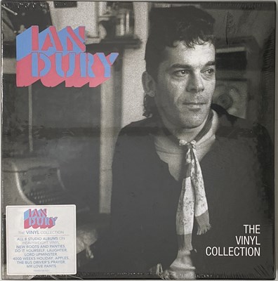 Lot 91 - IAN DURY - THE VINYL COLLECTION LP BOX SET (NEW & SEALED 8 LP SET - DEMRECBOX01)