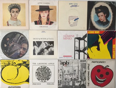 Lot 94 - POSTCARD RECORDS AND RELATED - 7" COLLECTION