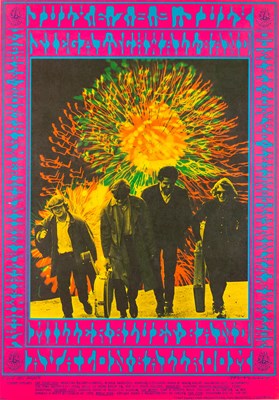 Lot 144 - VICTOR MOSCOSO - ORIGINAL FD-70 FIRST PRINT 1967 POSTER.