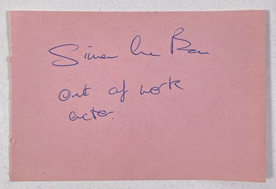 Lot 449 - DURAN DURAN INTEREST - SIMON LE BON SCHOOL MAGAZINES WITH SLB ILLUSTRATIONS - SLB AUTOGRAPH AND HANDWRITTEN LETTER.