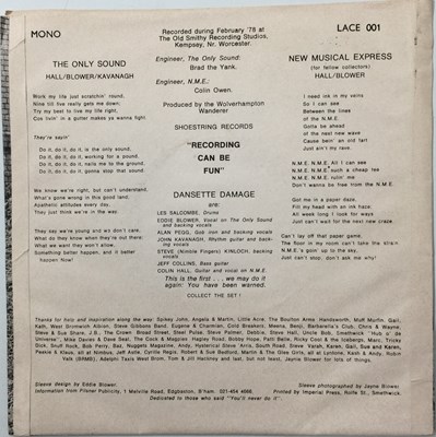 Lot 108 - DANSETTE DAMAGE - THE ONLY SOUND/ NME 7" (UK ORIGINAL - SHOESTRING RECORDS - LACE 001)