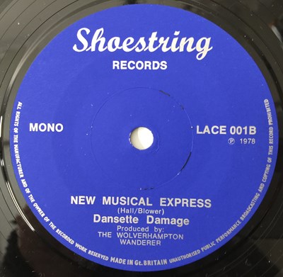 Lot 108 - DANSETTE DAMAGE - THE ONLY SOUND/ NME 7" (UK ORIGINAL - SHOESTRING RECORDS - LACE 001)