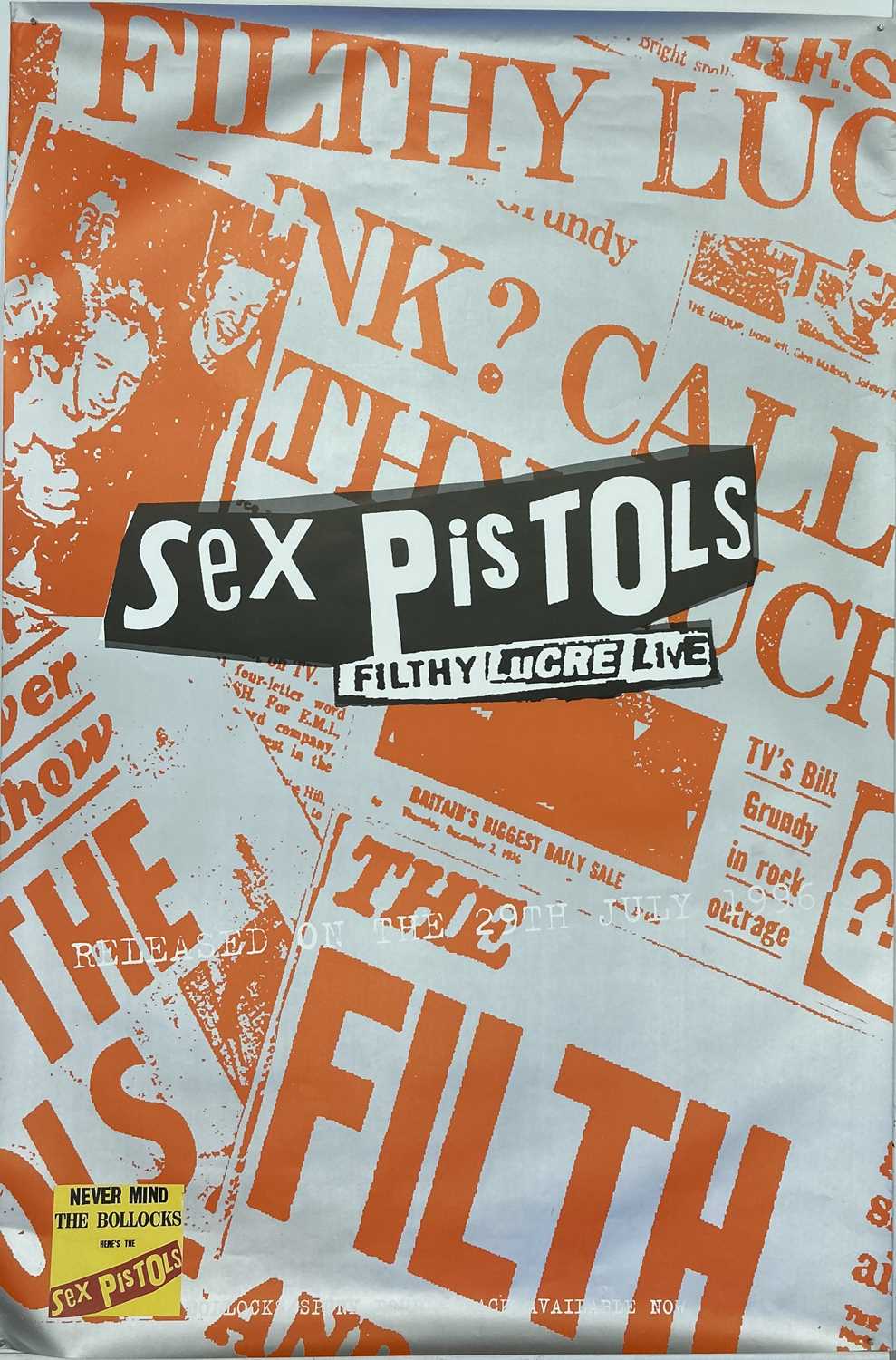 Lot 153 Sex Pistols Billboard Posters