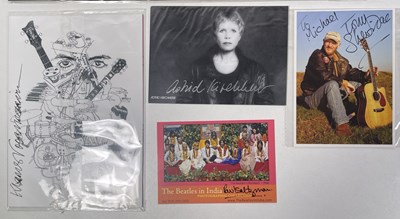 Lot 320 - THE BEATLES RELATED SIGNED ITEMS.