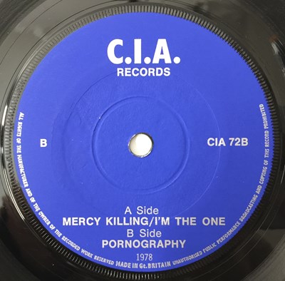 Lot 136 - THE WHITE SS - MERCY KILLING 7" (CIA72)