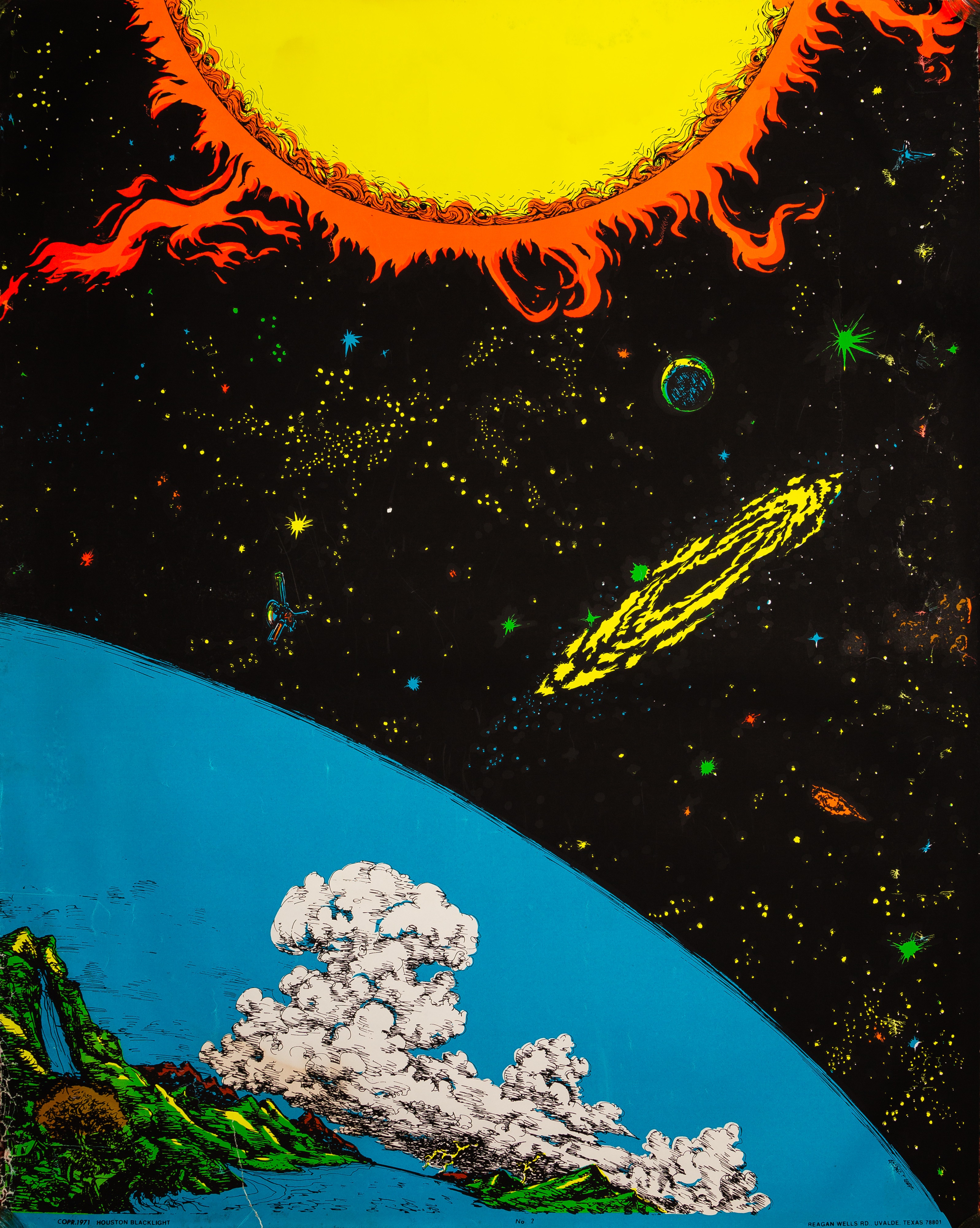 Lot 152 - GEORGE GOODE - BLACKLIGHT POSTERS #2 AND #3,