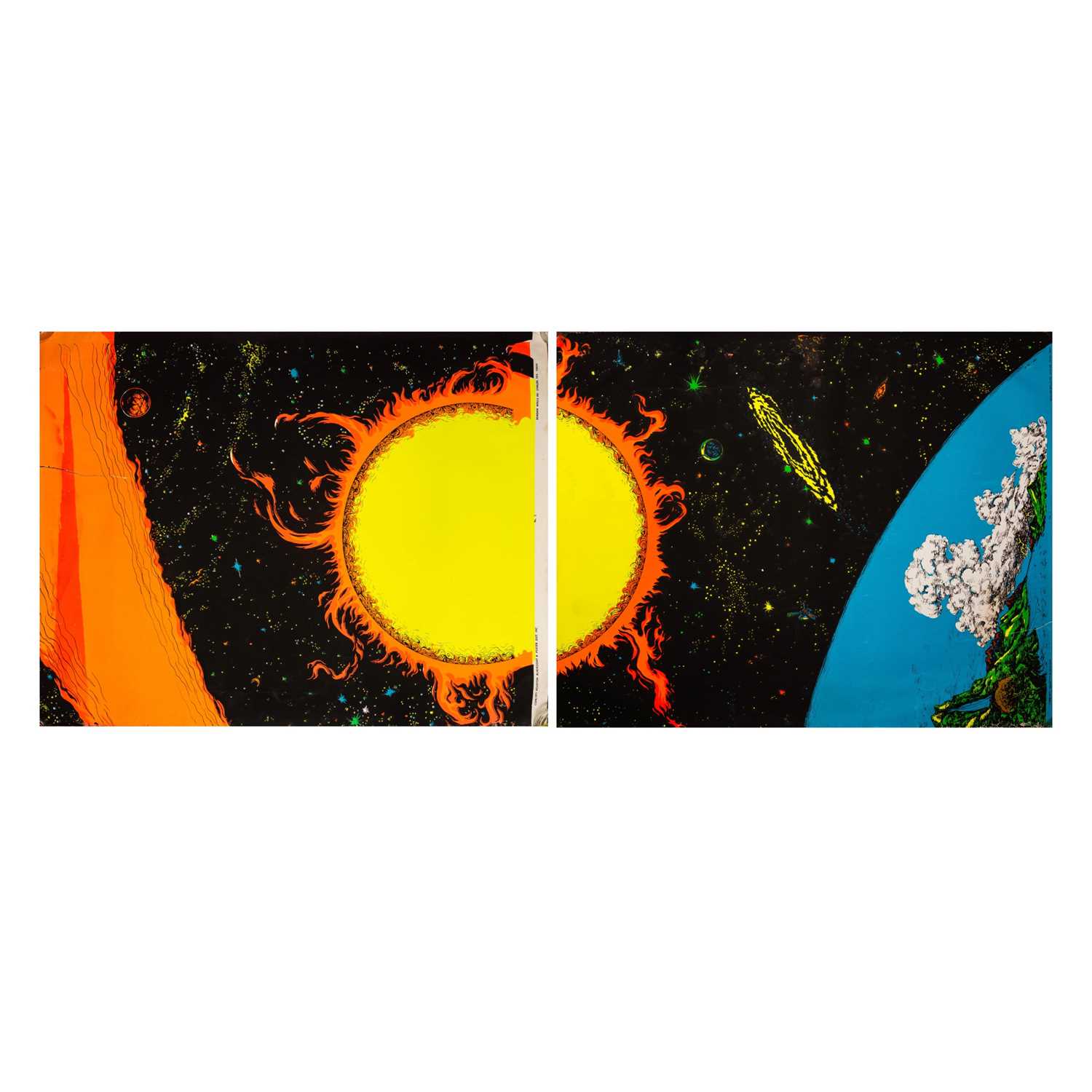 Lot 152 - GEORGE GOODE - BLACKLIGHT POSTERS #2 AND #3,