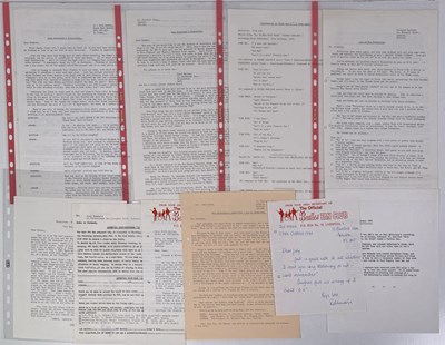 Lot 168 - THE BEATLES FAN CLUB AREA SECRETARY LETTERS/NEWSLETTERS - SUFFOLK.