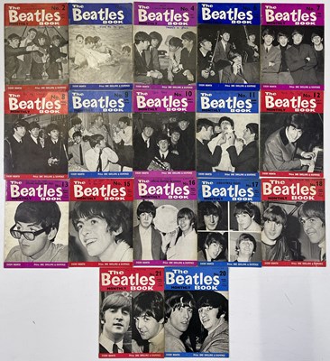 Lot 252 - THE BEATLES - BEATLES MONTHLY COLLECTION INC EARLY ISSUES.