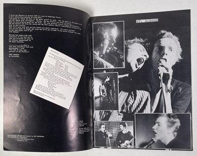 Lot 566 - RAY STEVENSON - ORIGINAL COPY OF SEX PISTOLS SCRAPBOOK, 1977.