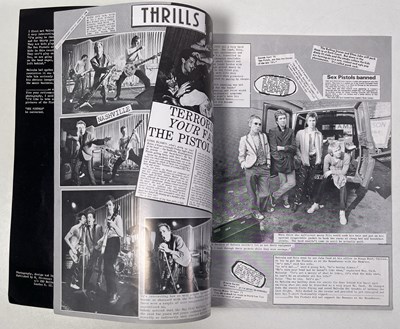 Lot 566 - RAY STEVENSON - ORIGINAL COPY OF SEX PISTOLS SCRAPBOOK, 1977.