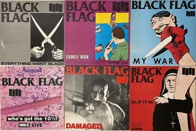 Lot 144 - BLACK FLAG - LP PACK