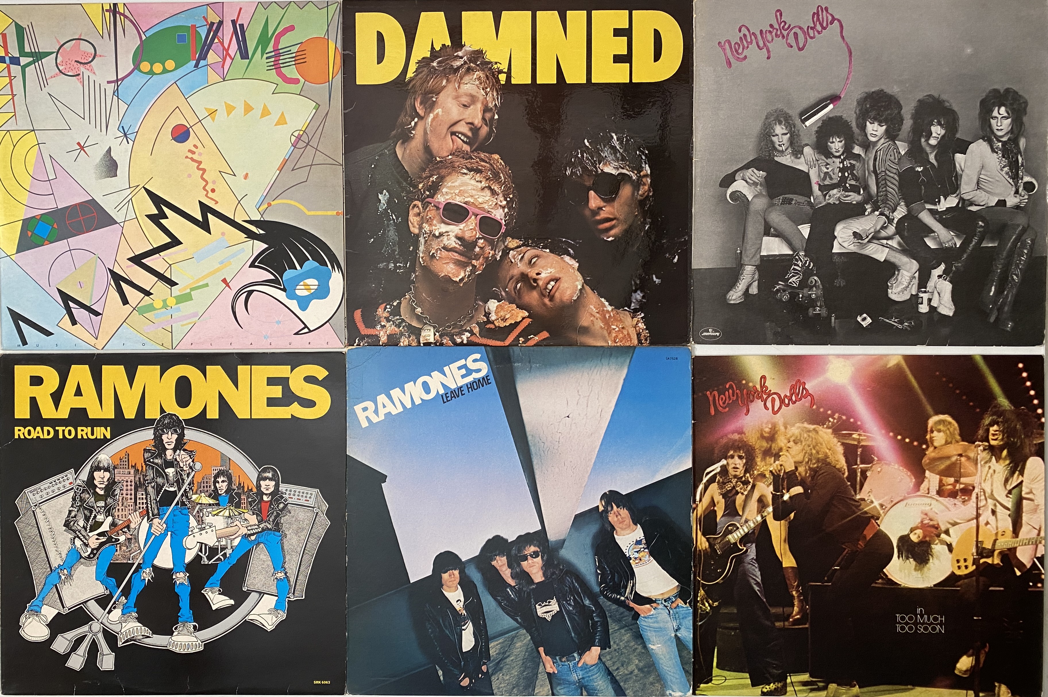Punk's Label Lot 145 - PUNK - LP COLLECTION
