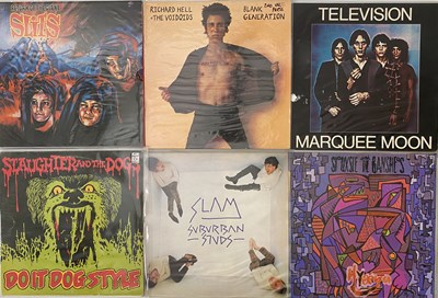 Lot 165 - CLASSIC PUNK & NEW WAVE - LP COLLECTION.