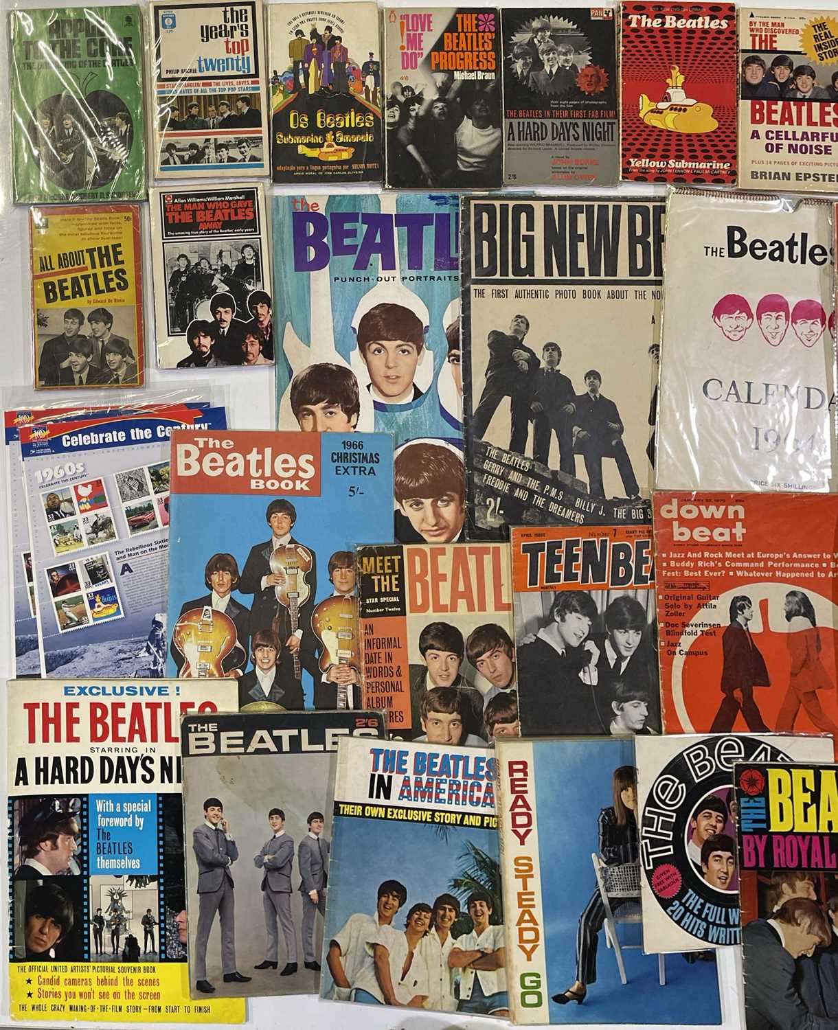 Lot 255 - 1960S THE BEATLES BOOKS & MAGAZINES.