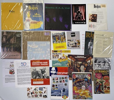 Lot 181 - THE BEATLES PROMOTIONAL MEMORABILIA ITEMS.