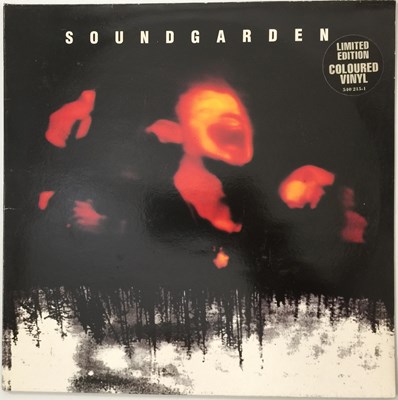 Lot 4 - SOUNDGARDEN - SUPERUNKNOWN LP (LIMITED EDITION - BLUE VINYL - A&M RECORDS - 540 215-1)