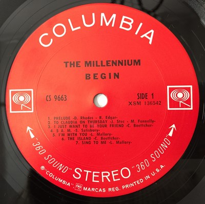Lot 68 - THE MILLENIUM - BEGIN (COLUMBIA CS 9663 - ORIGINAL PRESSING)