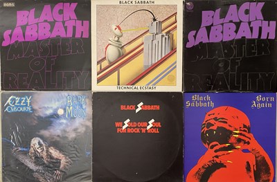 Lot 23 - BLACK SABBATH AND RELATED - LP PACK
