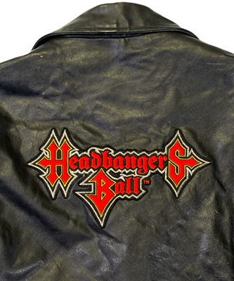 Lot 344 - MUSIC CLOTHING - VINTAGE MTV JACKET 'HEADBANGER'S BALL'.