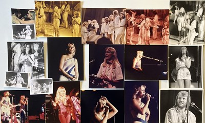 Lot 328 - ABBA CONCERT PHOTOS - SOME BY KEVIN CUMMINS