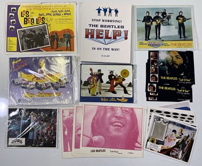 Lot 186 - THE BEATLES FILM LOBBY CARDS.