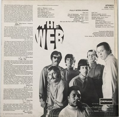 Lot 75 - THE WEB - FULLY INTERLOCKING LP (SML.1025 - ORIGINAL UK PRESSING)