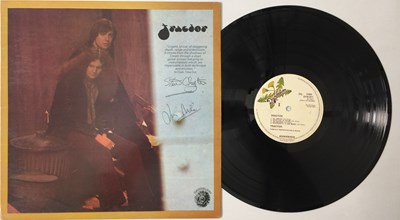 Lot 79 - TRACTOR - TRACTOR LP (DANDELION RECORDS - 2310 217 - SIGNED ORIGINAL UK PRESSING)