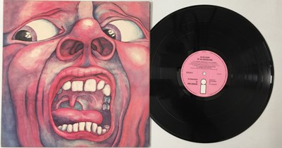 Lot 47 - KING CRIMSON - IN THE COURT OF THE CRIMSON KING LP (OK OG - PINK ISLAND - A2/ B3 - ILPS 9111).