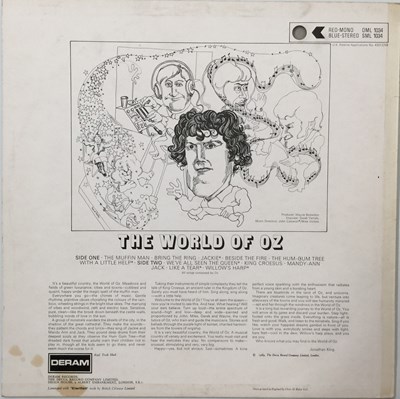 Lot 50 - THE WORLD OF OZ - S/T LP (PSYCH - UK MONO - DERAM - DML 1034)