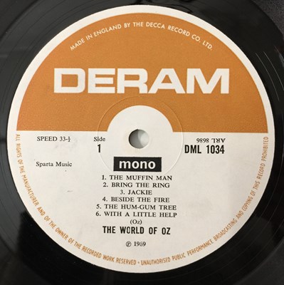 Lot 50 - THE WORLD OF OZ - S/T LP (PSYCH - UK MONO - DERAM - DML 1034)