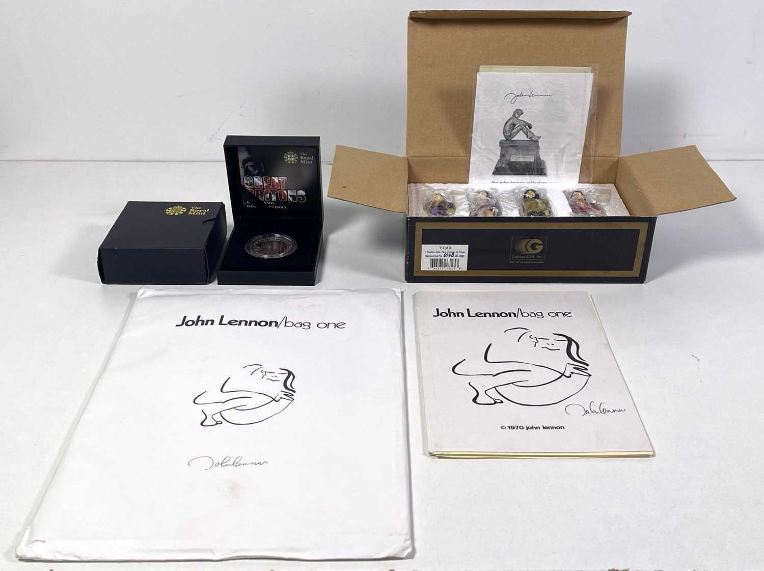 Lot 193 - THE BEATLES/ JOHN LENNON - MEMORABILIA ITEMS.