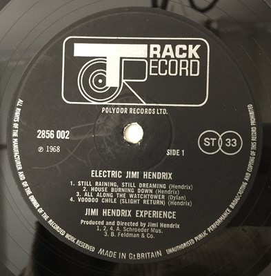 Lot 53 - JIMI HENDRIX EXPERIENCE - ELECTRIC JIMI HENDRIX LP (ORIGINAL UK CLUB EDITION - TRACK 2856 002).