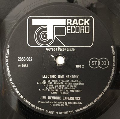 Lot 53 - JIMI HENDRIX EXPERIENCE - ELECTRIC JIMI HENDRIX LP (ORIGINAL UK CLUB EDITION - TRACK 2856 002).