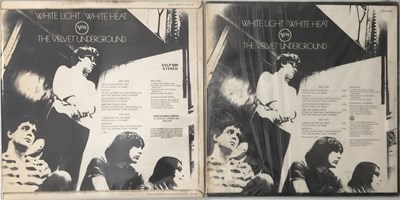Lot 92 - THE VELVET UNDERGROUND - WHITE LIGHT/WHITE HEAT - ORIGINAL US AND UK PRESSINGS PACK