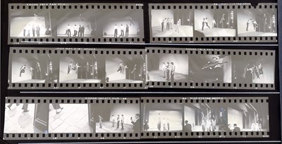 Lot 349 - THE MONTY FRESCO COLLECTION - JULY 1964 - 100 STARS 'FLYING BALLET' REHEARSALS - NEGATIVES WITH COPYRIGHT.