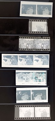 Lot 350 - THE MONTY FRESCO COLLECTION - JOHN LENNON AND YOKO ONO WITH MICHAEL X - LONDON 1970- NEGATIVES AND PRINTS WITH COPYRIGHT.