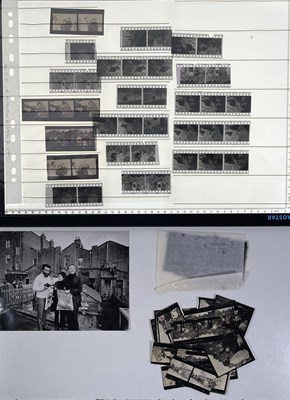 Lot 350 - THE MONTY FRESCO COLLECTION - JOHN LENNON AND YOKO ONO WITH MICHAEL X - LONDON 1970- NEGATIVES AND PRINTS WITH COPYRIGHT.