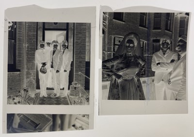 Lot 354 - THE MONTY FRESCO COLLECTION - THE BEATLES - FILMING HELP! - APRIL 1965 - NEGATIVES WITH COPYRIGHT.