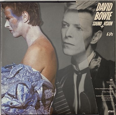 Lot 37 - DAVID BOWIE - SOUND + VISION (6 LP CLEAR VINYL SET - RYKO ANALOGUE - RALP 0120/21/22-2)