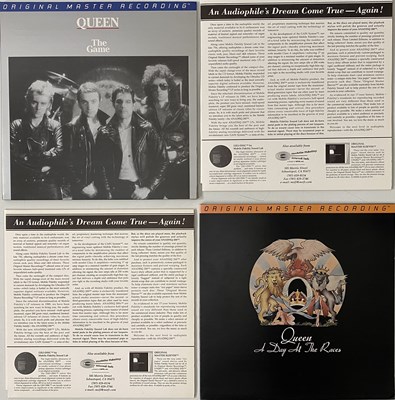 Lot 60 - QUEEN - MOBILE FIDELITY SOUND LAB AUDIOPHILE LP PACK
